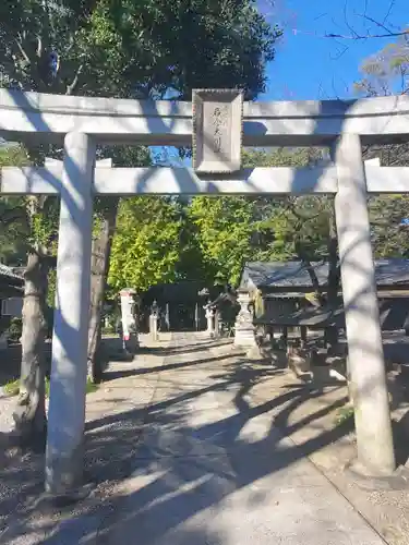 古宮神社の鳥居