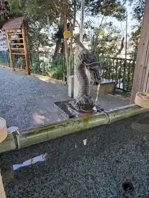 天照大神の手水舎