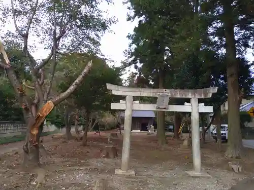 鹿島神社の鳥居