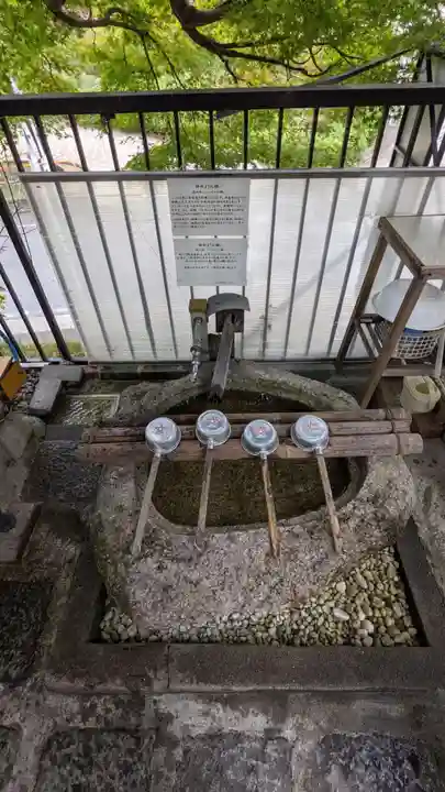 晴明神社(清明山)の手水舎