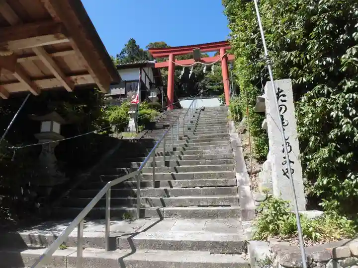 粉河産土神社(たのもしの宮)の鳥居