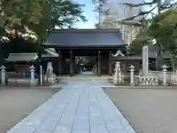 川口神社の山門・神門