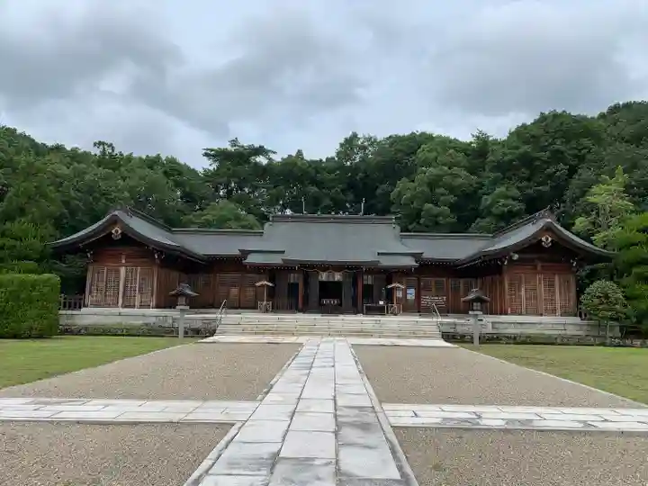 山口縣護國神社の本殿・本堂