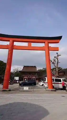 津島神社の鳥居