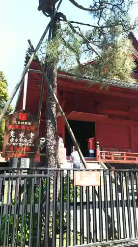 清水観音堂の本殿・本堂