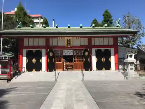 池袋氷川神社の本殿・本堂