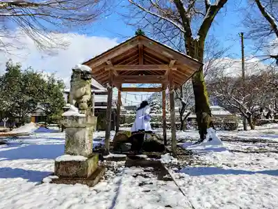 天神神社（伊岐津志）の手水舎