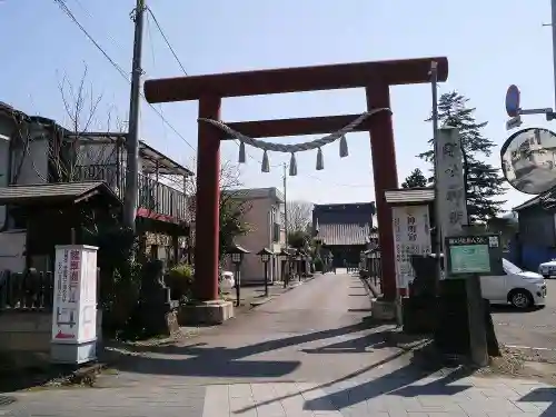 神明宮の鳥居