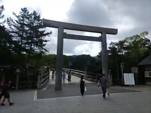 伊勢神宮内宮（皇大神宮）の鳥居