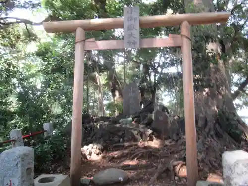 金山神社の鳥居