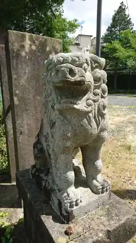 紫神社の狛犬