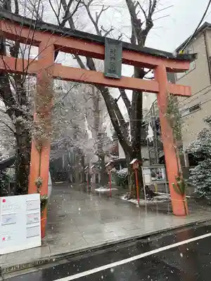 赤城神社の鳥居