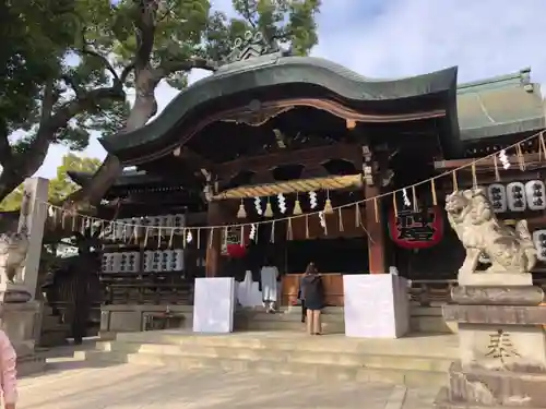 石切劔箭神社の本殿