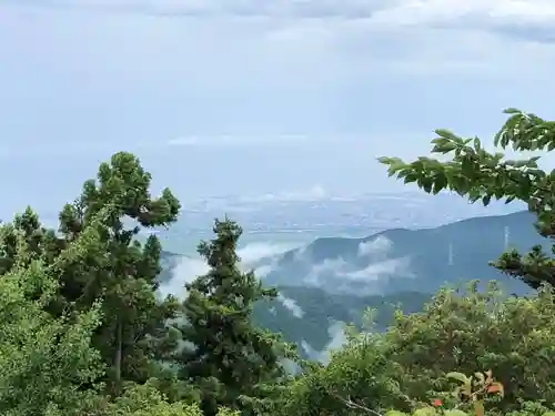 横峰寺の景色