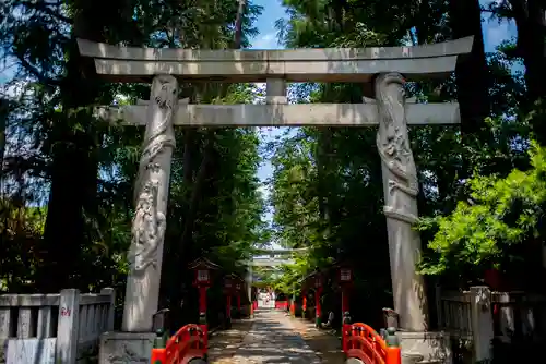 馬橋稲荷神社の鳥居