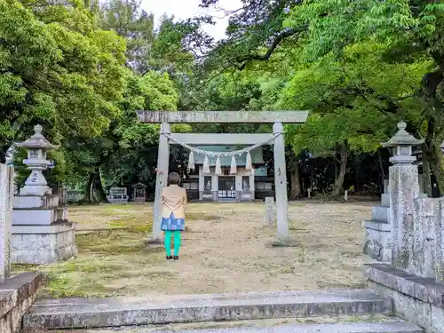 一之御前神社の鳥居