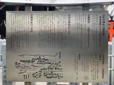 星川杉山神社の歴史