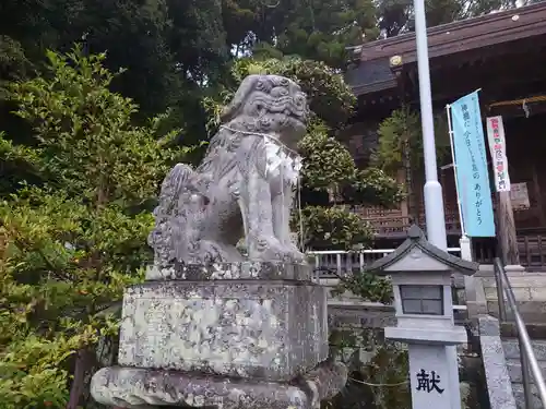 飽波神社の狛犬