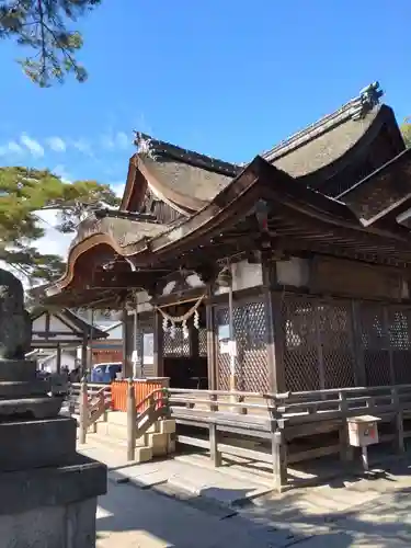 白鬚神社の本殿