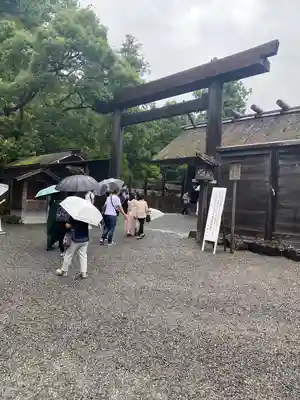 伊勢神宮外宮(豊受大神宮)の鳥居