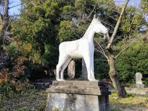 米野木神明社の狛犬