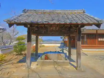 橘寺の手水舎