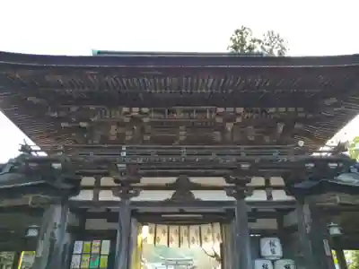 油日神社の山門・神門