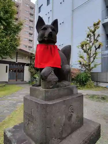 千束稲荷神社の狛犬