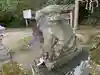 白旗神社の狛犬