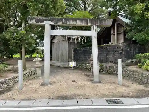 川俣神社の鳥居