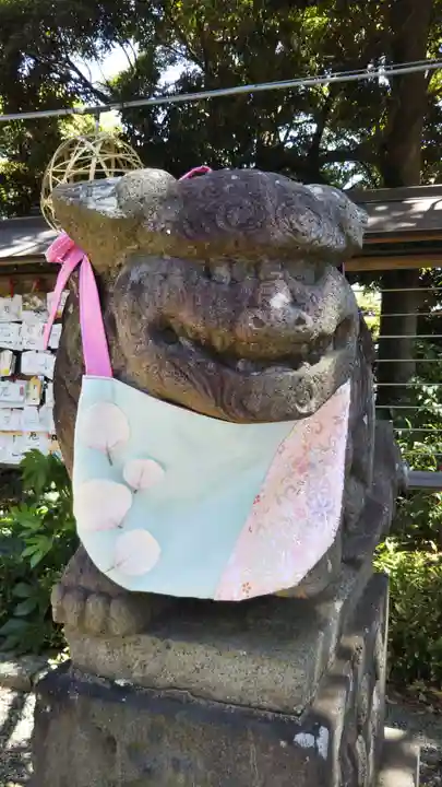 菊田神社の狛犬