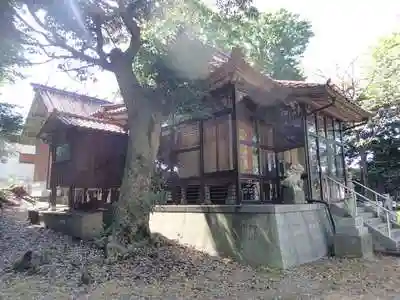 味知郷神社の本殿
