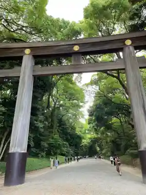 明治神宮の鳥居