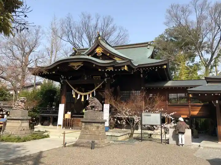 行田八幡神社の本殿・本堂