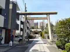 天祖諏訪神社の鳥居