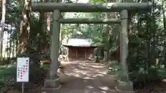 橘郷造神社の鳥居