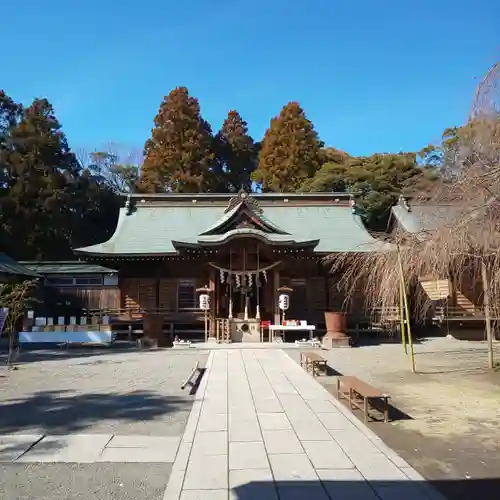 常陸第三宮　吉田神社の本殿・本堂