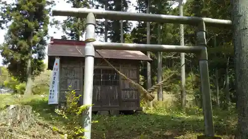 温泉神社の本殿