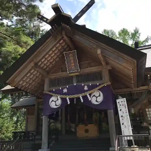 大谷地神社の本殿