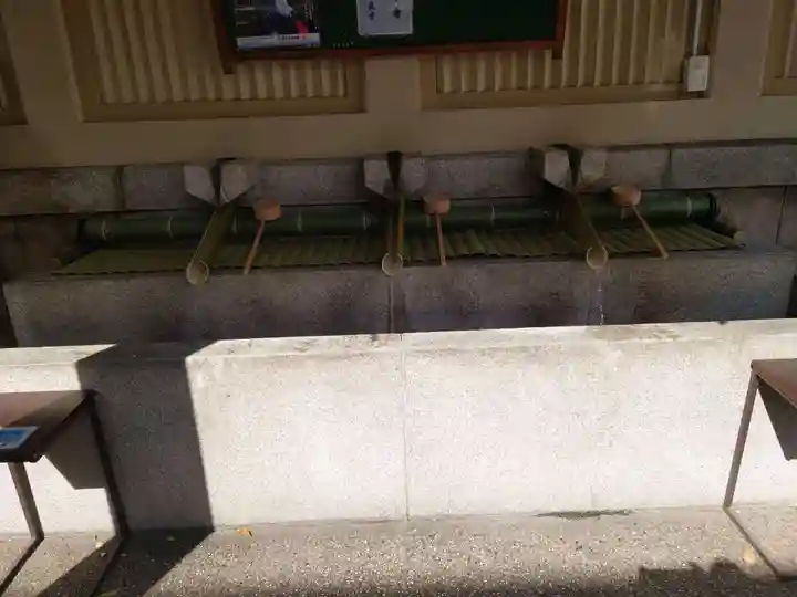 露天神社(お初天神)の手水舎