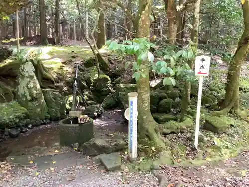 若狭彦神社（上社）の手水舎
