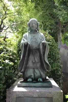 亀戸天神社の像