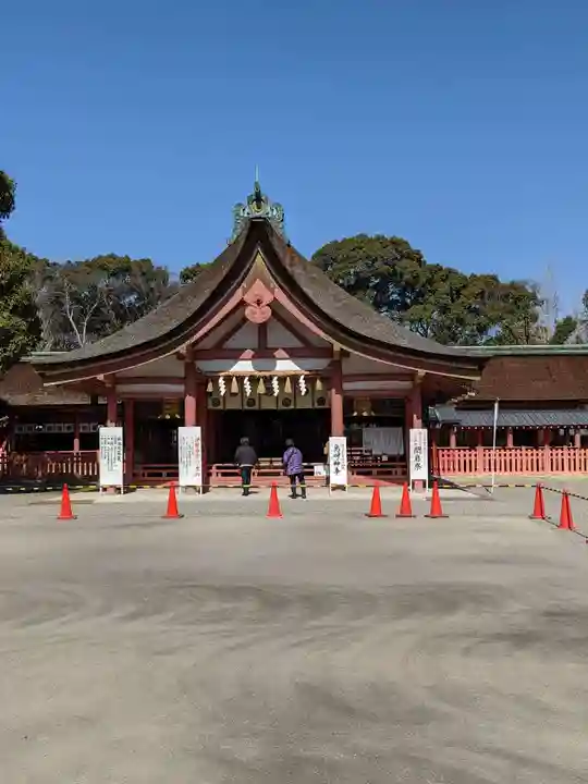 津島神社の本殿・本堂