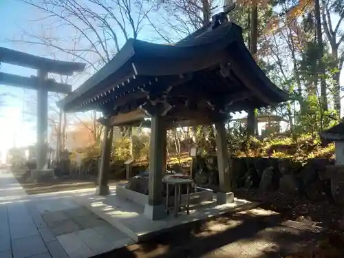 富士山東口本宮 冨士浅間神社の手水