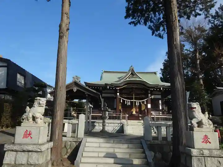 杉山神社の本殿・本堂