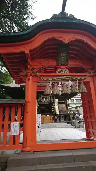 榴岡天満宮の山門・神門
