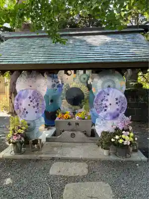 札幌諏訪神社の手水舎