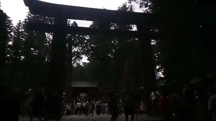 日光東照宮の鳥居