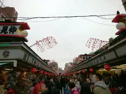 浅草寺の景色