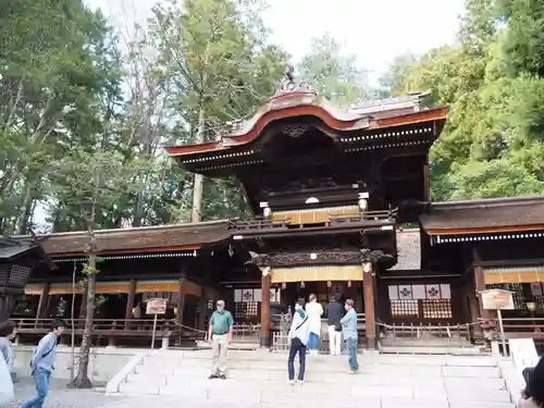 諏訪大社下社秋宮の本殿・本堂